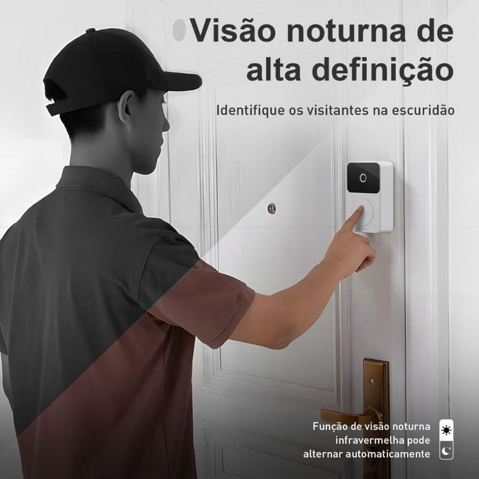 Campainha Inteligente - Sem Fio Wifi