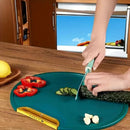 Food-grade Thickened PE Cutting Board, Antibacterial and Mildew-resistant, Plastic Circular Panel, C-board