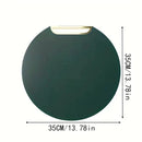 Food-grade Thickened PE Cutting Board, Antibacterial and Mildew-resistant, Plastic Circular Panel, C-board