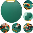 Food-grade Thickened PE Cutting Board, Antibacterial and Mildew-resistant, Plastic Circular Panel, C-board