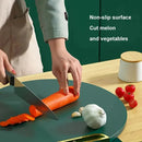 Food-grade Thickened PE Cutting Board, Antibacterial and Mildew-resistant, Plastic Circular Panel, C-board