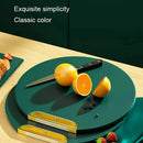 Food-grade Thickened PE Cutting Board, Antibacterial and Mildew-resistant, Plastic Circular Panel, C-board