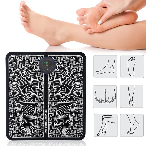 Tapete Massageador Para Os Pés e Pernas