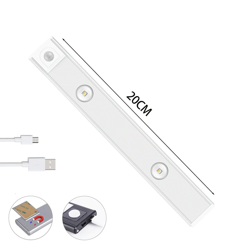 Luz de Led Para Armário com Sensor de Movimento