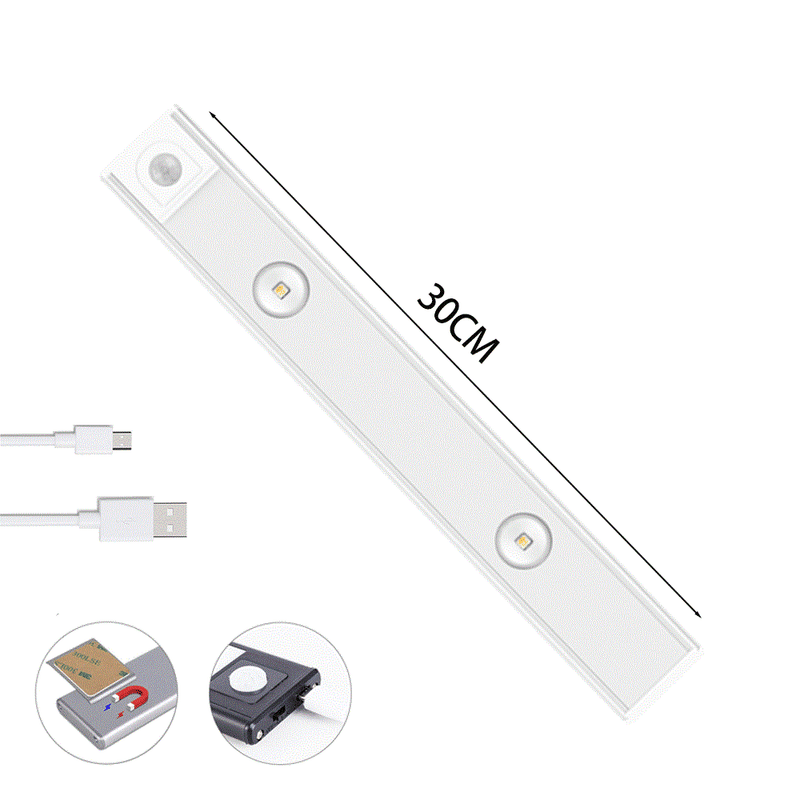 Luz de Led Para Armário com Sensor de Movimento